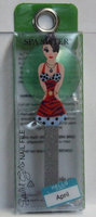 Bath Accessories Spoiled Girl Nail File with Suction Cup