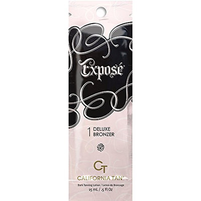 New Sunshine California Tan Expose Deluxe Bronzer Step 1 Packette