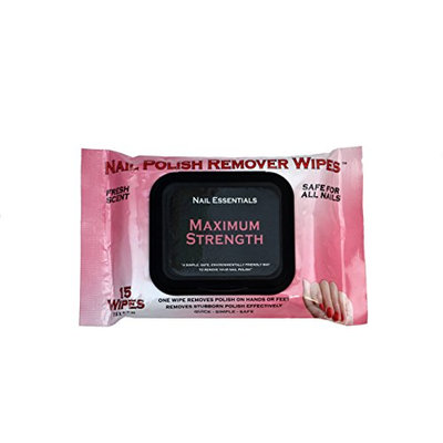Nail Essentials Nail Polish Remover Wipes - 3 Pack