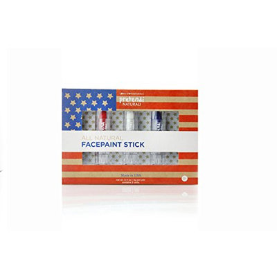 Luna Star Naturals Pretend Fourth of July 3 Piece Makeup Set