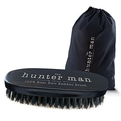 The Hunter Man Beard Brush with 100% Boar Hair for Men