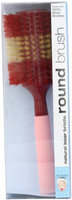 Bath Accessories Hair Brush Natural Boar 3.5 Inch Round Stripe