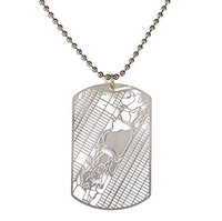 New York Central Park Dog Tag - Urban Gridded Jewelry Collection by Aminimal