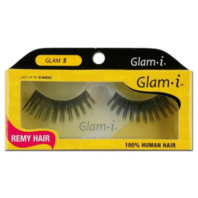 Glam-I 5 Full Strip Human Hair Eyelashes