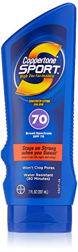 Coppertone Sport Sunscreen SPF 70 Lotion
