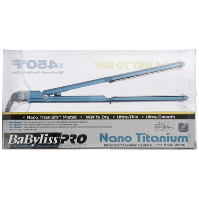 BaByliss Pro BABNT5073T Nano Titanium-Plated Wet-To-Dry Hair Ultra-Thin Straightening Iron