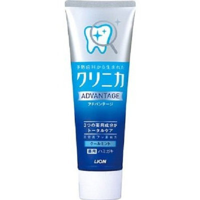 Lion Clinical Advantage Hamigaki Cool Mint Vertical