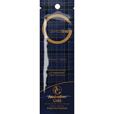 New Sunshine Australian Gold Limited Edition G Gentlemen Intensifier Packette