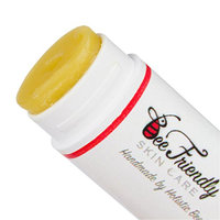 Organic Lip Balm - 3 Pack of LONG LASTING Premium Lip Moisturizer By BeeFriendly Skincare - 100% All Natural & 72% Organic Ingredients