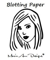 Marie Ann Designs Makeup Blotting Paper 100 Sheets Per Pack