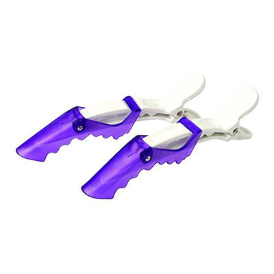 Annie 03241 Transparent Base with Clear Tipped Crocodile Clip