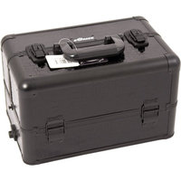 Sunrise Interchangeable 3-Tier Extendable Trays Makeup Case with Mirror