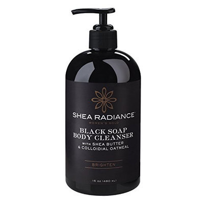Shea Radiance Brighten Scent Black Soap Body Cleanser