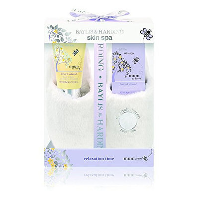 Baylis and Harding Honey and Almond Relaxation Time Slipper Set