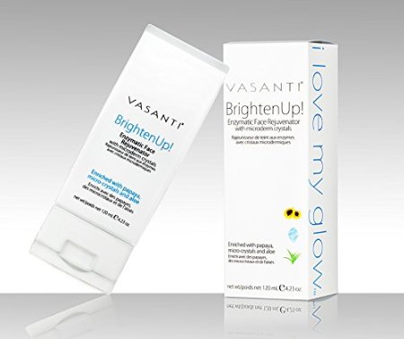 Vasanti Brighten Up! Enzymatic Face Rejuvenator With Microderm Exfoliating Crystals