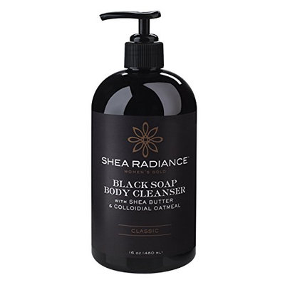 Shea Radiance Classic Scent Black Soap Body Cleanser