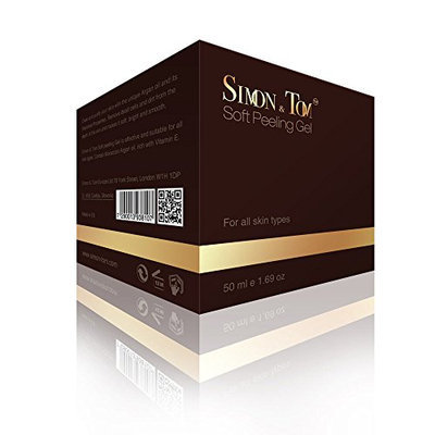 Simon and Tom Soft Peeling Gel Moroccan Argon Oil Facial Cleanser for All Types of Skin