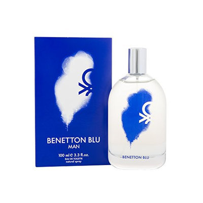 Benetton Blu by United Colors of Benetton for Men - 3.3 Ounce EDT Spray