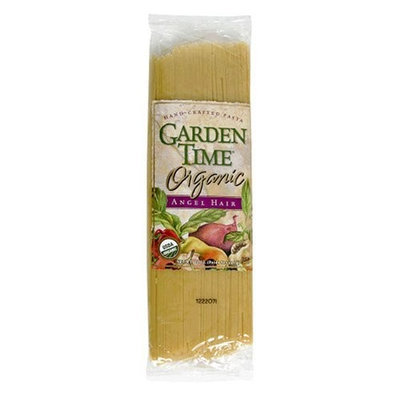 Garden Time Organic Semolina Angel Hair, 12-Ounce Units (Pack of 12)