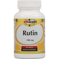 Vitacost Brand Vitacost Rutin -- 500 mg - 100 Tablets