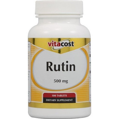Vitacost Brand Vitacost Rutin -- 500 mg - 100 Tablets