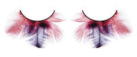 Baci Paradise Dreams Style No.622 Feather Eyelashes with Adhesive Included