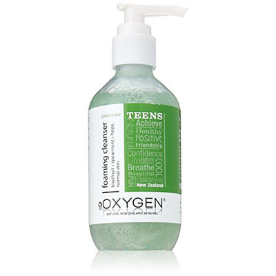 Oxygen Teen Foaming Facial Cleanser for Oily Skin