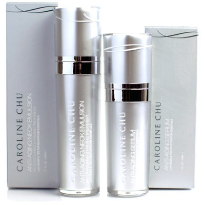 Caroline Chu Anti-Aging Face Serum and Neck Emulsion Duo