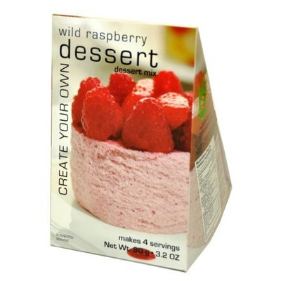 Foxy Gourmet Wild Raspberry Dessert Mix, 3.2 Ounce Boxes (Pack of 3)