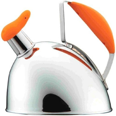 Reston Lloyd Calypso Basic 2-qt. Whistling Tea Kettle Color: Orange