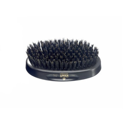 Kent Brushes Oval Ebony Wood Hairbrush