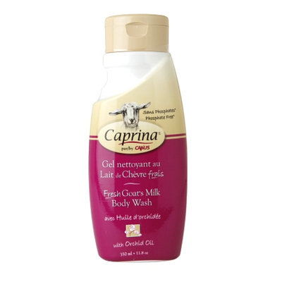 Caprina by Canus Fresh Goat's Milk Body Wash, Orchid Oil, 11.8 oz