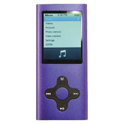 Eclipse Mach Speed 4GB 180G2 Flash MP3 Player - Purple (ECL180G2PU)