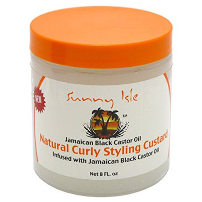 Sunny Isle Jamaican Black Castor Oil Curly Styling Custard