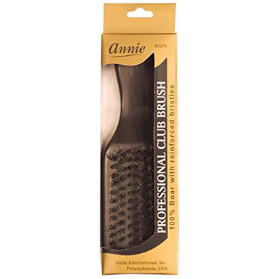 Annie Professional Club Brush 100% Natural Boar Medium Bristle