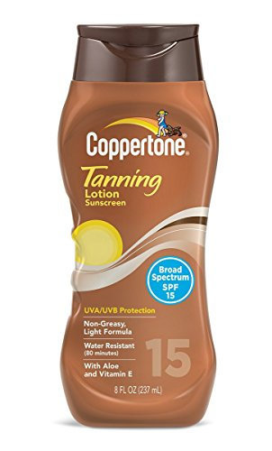 spf 15 tanning lotion