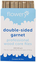 Flowery Wood Core Professional File Double Sided Garnet