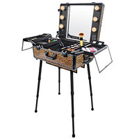 SHANY Studio To Go Makeup Case with Light Pro Makeup Station