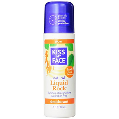 Kiss My Face Liquid Rock Roll-On Natural Deodorant