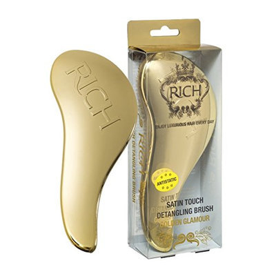 RICH Satin Touch Detangling Brush - Golden Glamour
