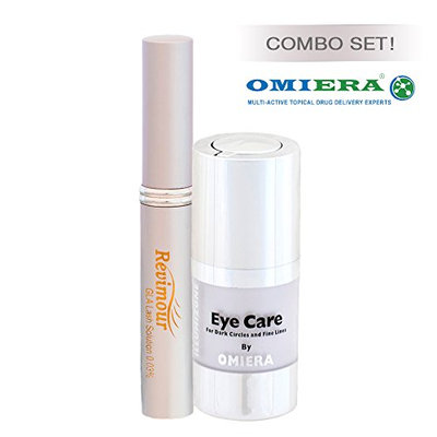 Dark Circles Under Eyes Treatment Serum + Eyelash Growth Serum
