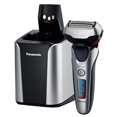 Panasonic Arc 3-Blade Electric Shaver System with Automatic Clean and Charge Station