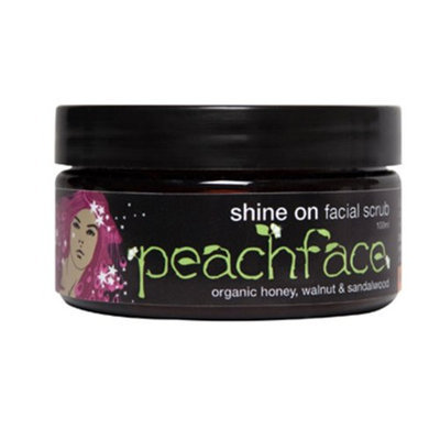 Peachface Shine On Facial Scrub with Organic Honey