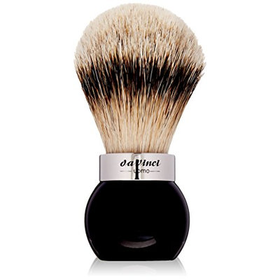 Da Vinci Series 290 Uomo Shaving Brush Silvertip Badger Hair Globe Handle