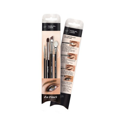 Da Vinci Casual Look Brush Set with Eyeliner