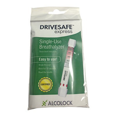 DRIVESAFE express Single-Use Breathalyzer