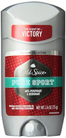 Old Spice Red Zone Collection Invisible Solid Pure Sport Scent Men's Anti-Perspirant & Deodorant 2.6 Oz (Pack of 6)