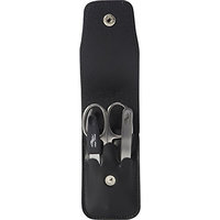 Budd Leather Company Women's Solingen Chrome 4 Piece Manicure Set