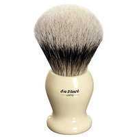 Da Vinci Series 291 Uomo Shaving Brush Silvertip Badger Ivory Color Handle