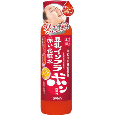 Nameraka Sana Isoflavone Lift Up Red Lotion